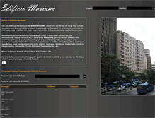 Tablet Screenshot of edificiomariana.net